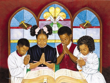 Together We Pray - 16x12 - print - Johnny Myers