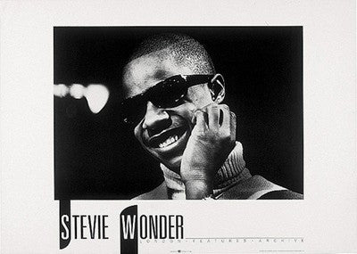 Stevie Wonder - 19x27 - photo poster - LF16