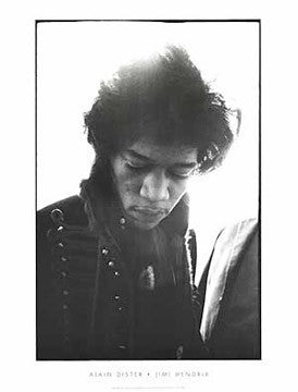 Hendrix - 31x23 - photo poster - Alain Dister - 5410