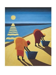Beach Bums - 31x23 - print - Tilly Willis
