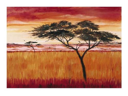 Serengeti Dawn - 23x31 - print - Emilie Gerard