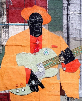 Player in Town - 18x15 limited edition giclee - Willie Torbert
