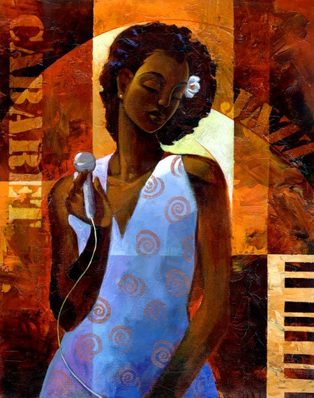 Diva - 11x14 limited edition giclee on canvas - Keith Mallett