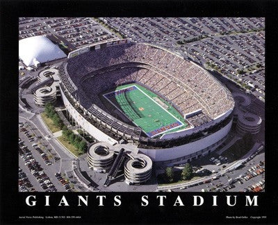 Giants Stadium East Rutherford NJ - 22x28 - poster - Brad Geller