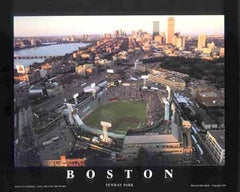 Boston Massachusetts Fenway Park - 22x28 - poster - Mike Smith