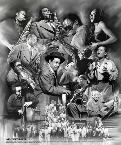 All Thats Jazz - 24x20 print - Wishum Gregory