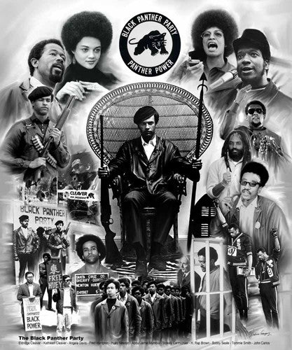 The Black Panther Party - 24x20 print - Wishum Gregory