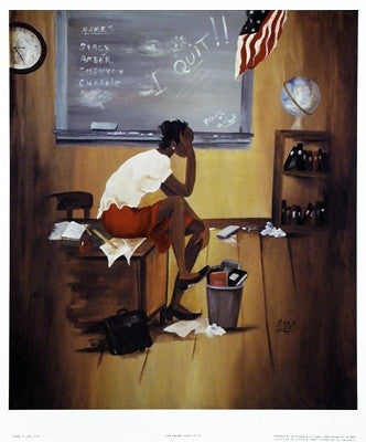 5th Grade Substitute - 19x22 print - Annie Lee