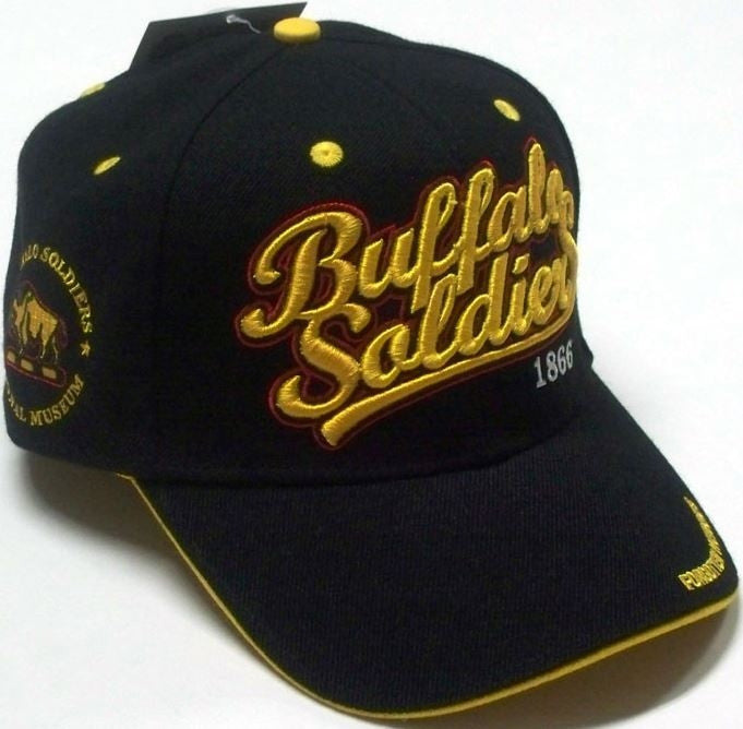 Buffalo Soldiers cap - gold letters with 1866