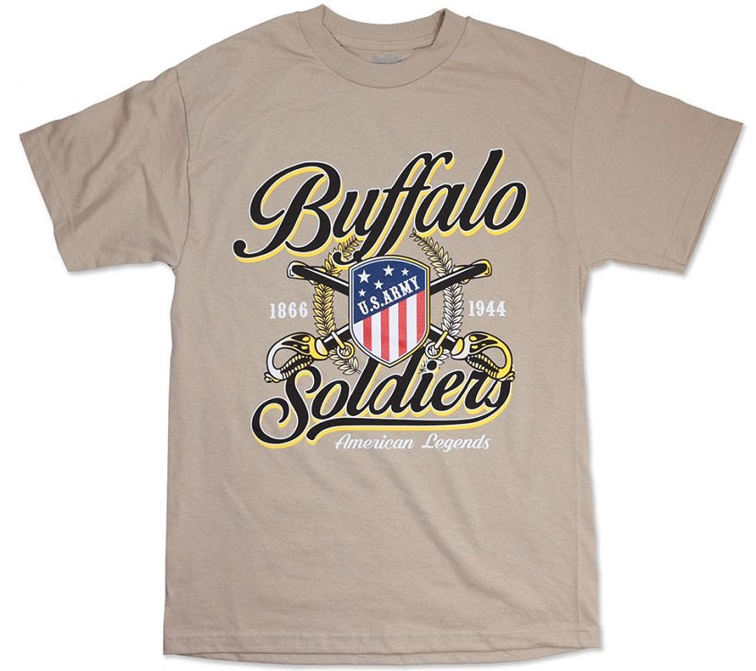 Buffalo Soldiers t-shirt - BSTT - khaki