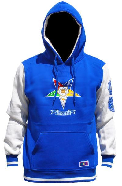 Eastern Star jacket - blue hoodie