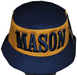 Mason cap - bucket style - navy and gold