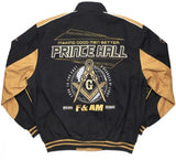 Prince Hall Mason jacket - racing style - MTJG