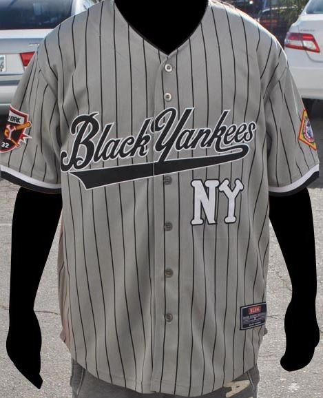 New York Black Yankees - Negro League jersey - gray
