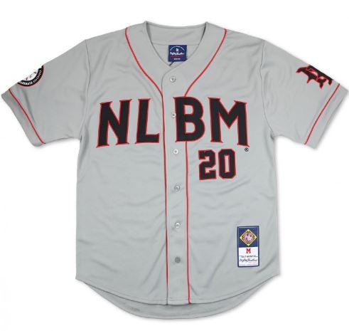 Negro Leagues Baseball jersey - grey - NLBM