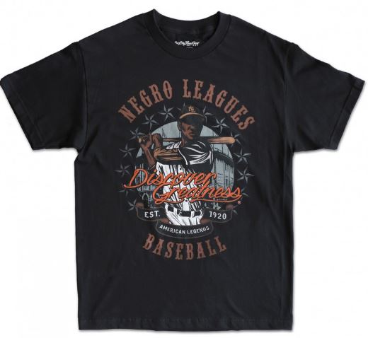Negro League Commemorative t-shirt - black - NSTW