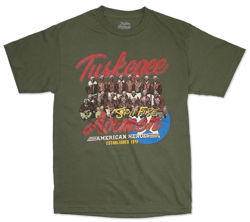 Tuskegee Airmen t-shirt - TATS - green