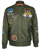 Tuskegee Airmen jacket - bomber - TBJA