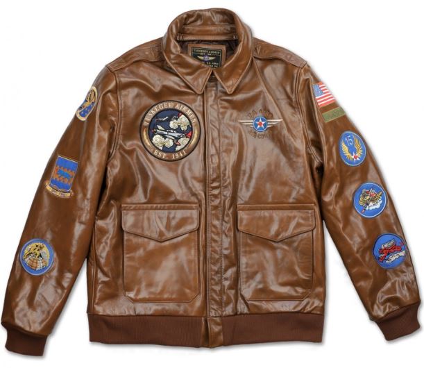 Tuskegee Airmen - leather bomber jacket - TLJD