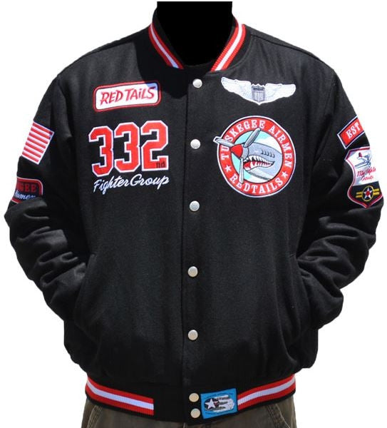 Tuskegee Airmen - red tails jacket – It's A Black Thang.com