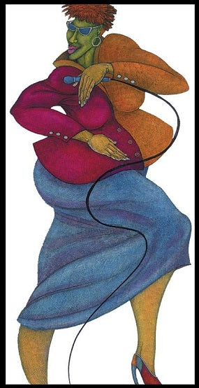 Sassy Jazz - 25x13 print - Charles Bibbs