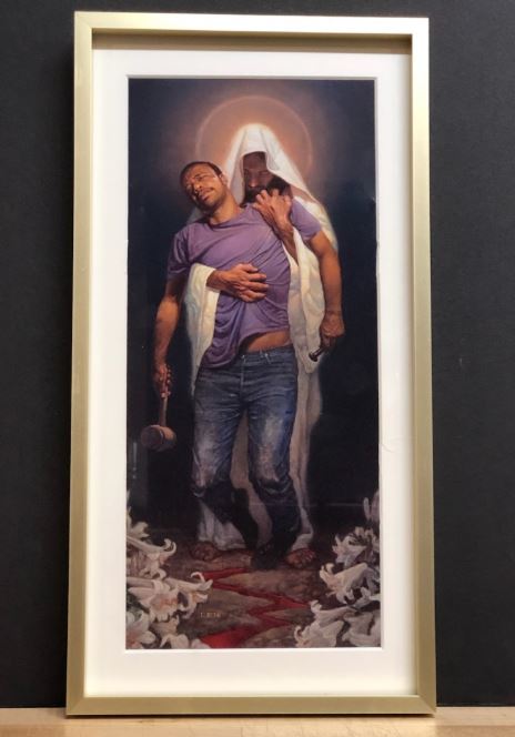 Forgiven II - 7x12 - framed print - Thomas Blackshear