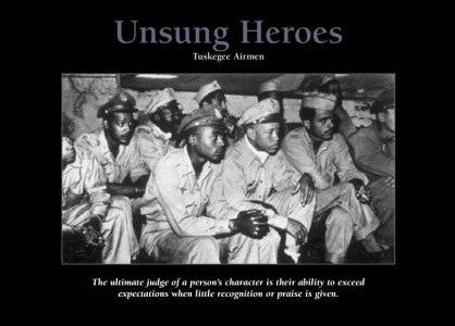 Unsung Heroes - 5x7 plaque