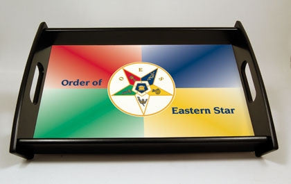 Eastern Star serving tray