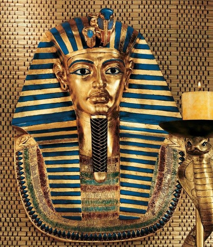King Tutankhamen Wall Sculpture