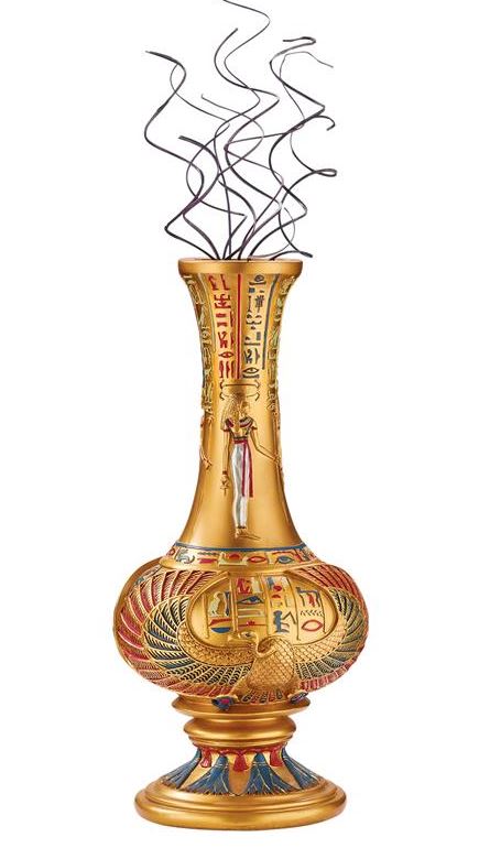 Vulture God Nekhebet Egyptian Vase