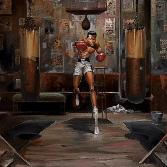 Float Like A Butterfly - 30x30 giclee on canvas - Frank Morrison