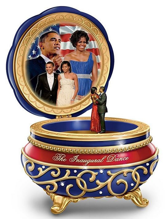 Barack and Michelle - Inaugural Dance - music box