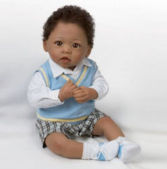 Michael To The Moon - African American collectible doll