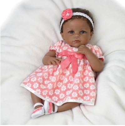 Serena Sunday Best - African American collectible doll