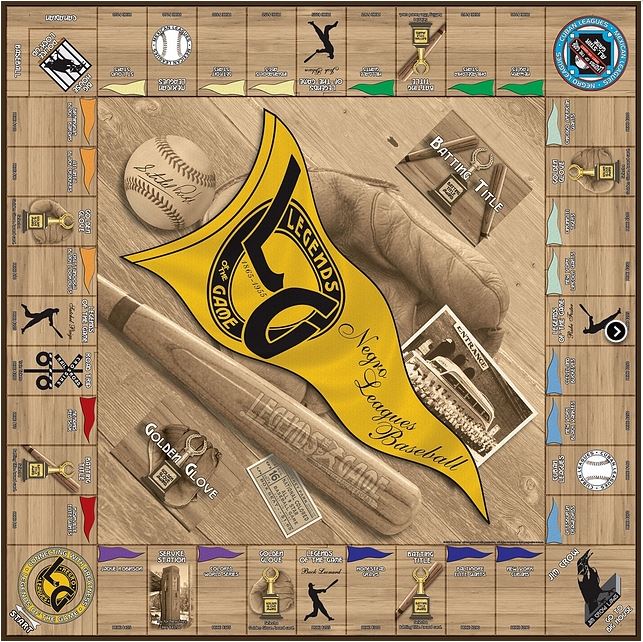 Negro League Baseball board game
