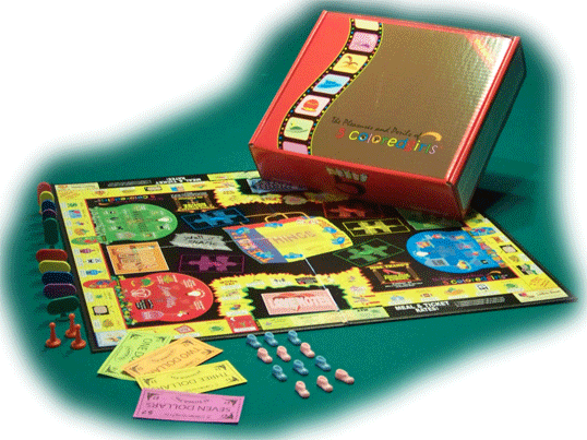 Five Colored Girls - African American board game