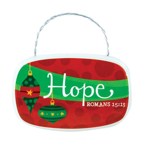 Plaque Ornament - Hope