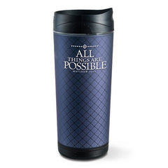 Frosted Tall Tumbler - All Things Are Possible