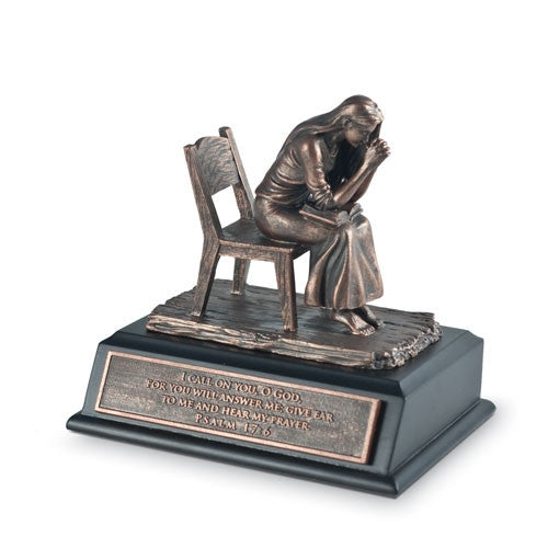 Sculpture - Praying Woman - mini