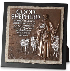 Good Shepherd - plaque - ministry edition