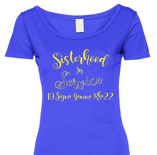 Sigma Gamma Rho t-shirt - sisterhood