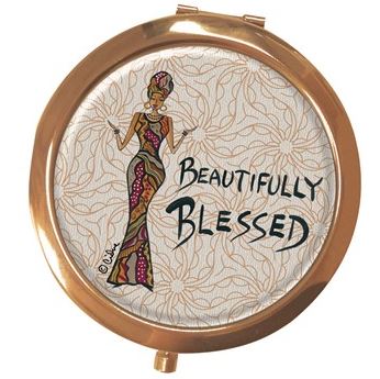 Beautifully Blessed - mirror compact