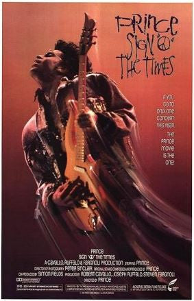 Prince - Sign O The Times - concert poster