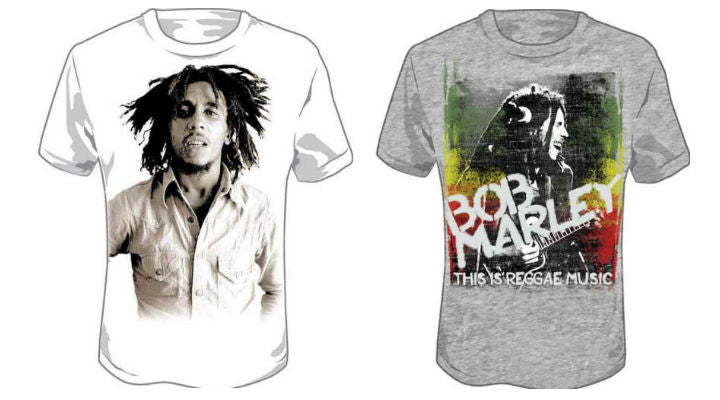 Bob Marley t-shirts - Sepia-This Is Reggae - 3X