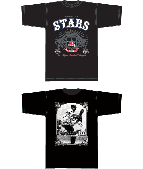 Negro Leagues - tshirt - Detroit Stars - TD