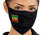 Black History Face Mask - Learn It Live It