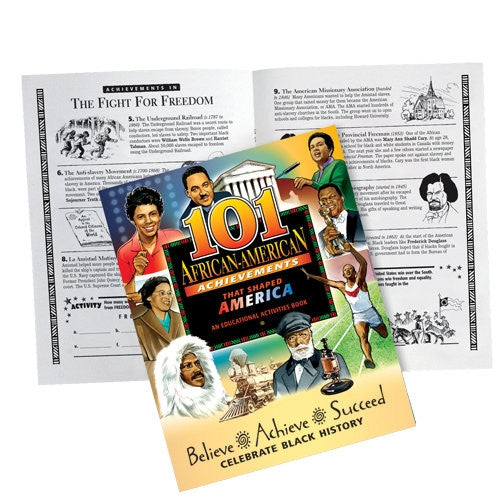 Black History Activity Book - 101 African American Achievements