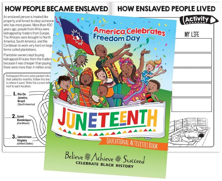 Juneteenth - Black History Activity Book