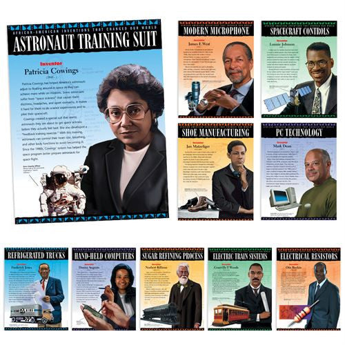Black History Posters (set of 10) - African American Inventors