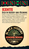 Black History Strong Roots - lapel pin